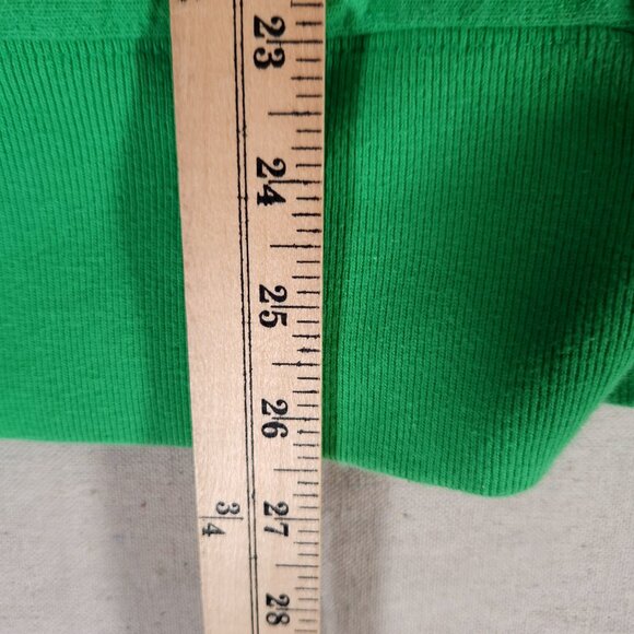 Champion Reverse Weave Oversized Green Neon Logo Hoodie Mens Medium Adult - Picture 5 of 16